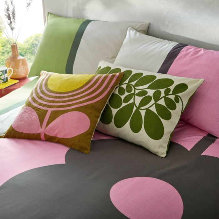 Abacus Block Multi Bedding Super King Quilt Set 260cm x 220cm  image 2