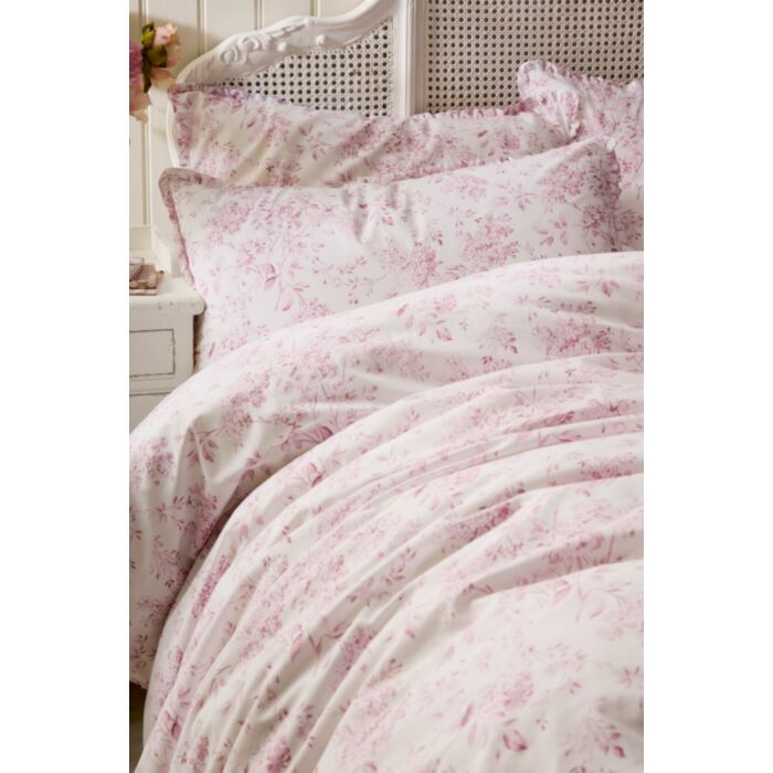 Chelsea Dusky Rose Bedding Super King Quilt Set 260cm x 220cm   image 2