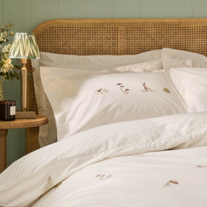 Autumn Foraging Off White/natural Bedding Double Quilt Set 200cm x 200cm  image 2