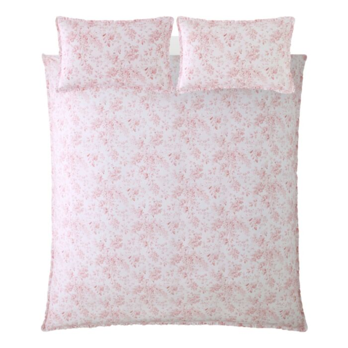 Chelsea Dusky Rose Bedding Super King Quilt Set 260cm x 220cm   image 3